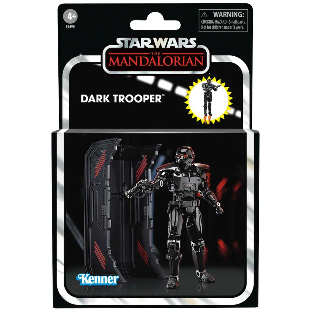 Star Wars: The Mandalorian Vintage Collection Figurka Akcji 2022 Dark Trooper 10 cm zdjęcie produktu