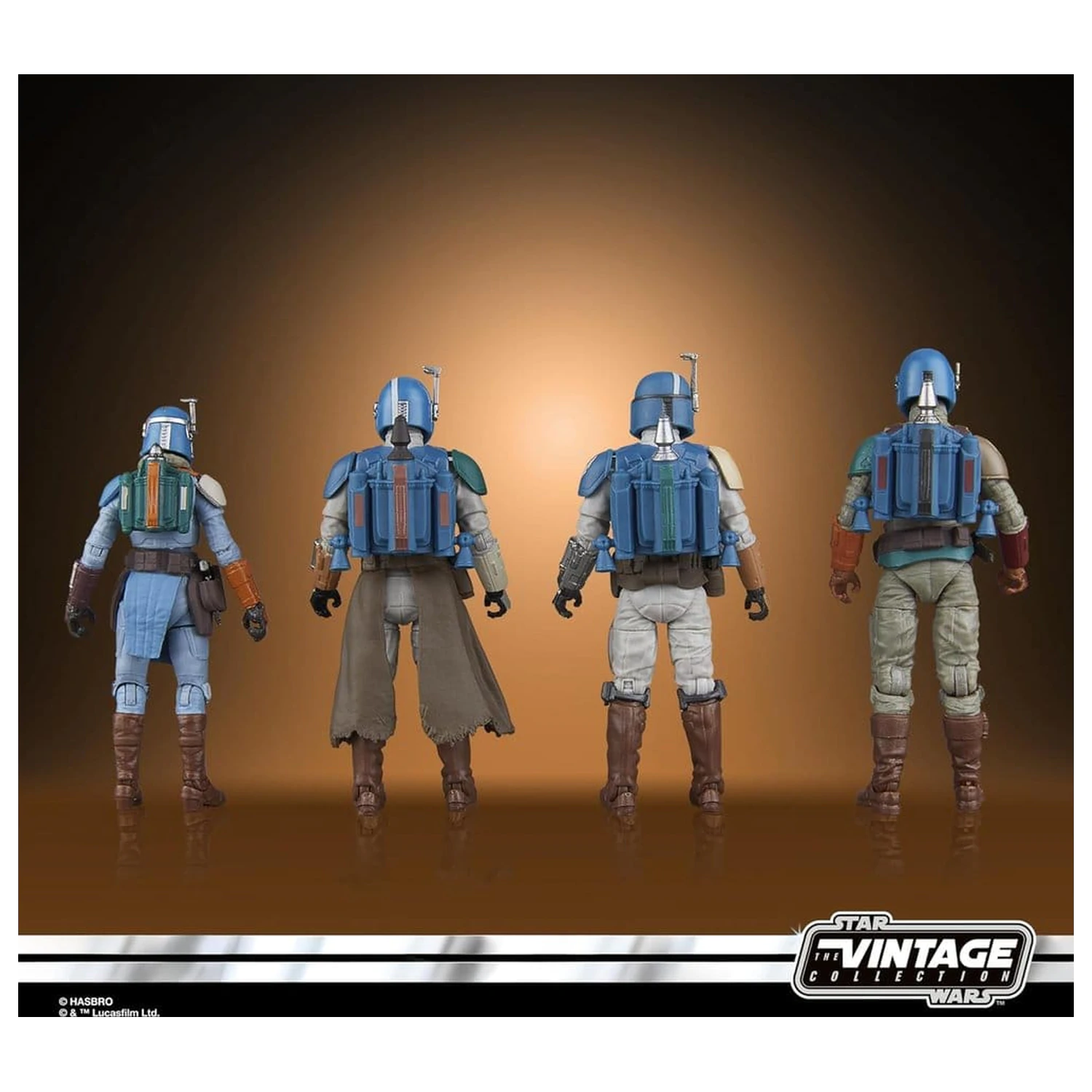 Star Wars The Mandalorian Vintage Collection zestaw 4 figurek akcji Mandalorian Shriek-Hawk 10 cm zdjęcie produktu