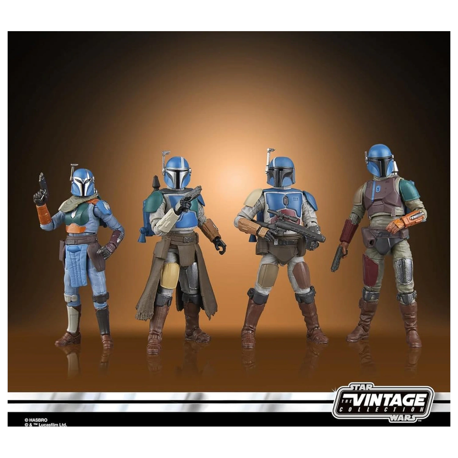 Star Wars The Mandalorian Vintage Collection zestaw 4 figurek akcji Mandalorian Shriek-Hawk 10 cm zdjęcie produktu