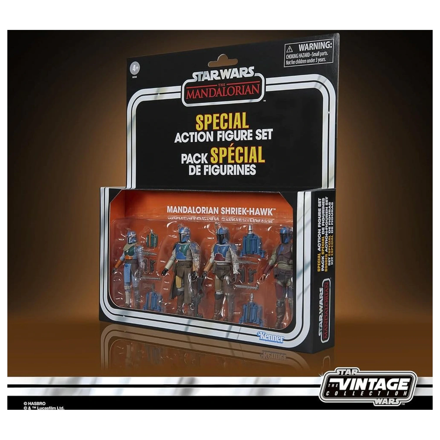 Star Wars The Mandalorian Vintage Collection zestaw 4 figurek akcji Mandalorian Shriek-Hawk 10 cm zdjęcie produktu