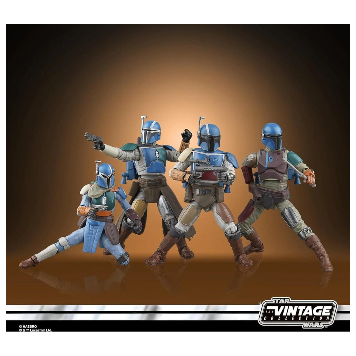 Star Wars The Mandalorian Vintage Collection zestaw 4 figurek akcji Mandalorian Shriek-Hawk 10 cm zdjęcie produktu