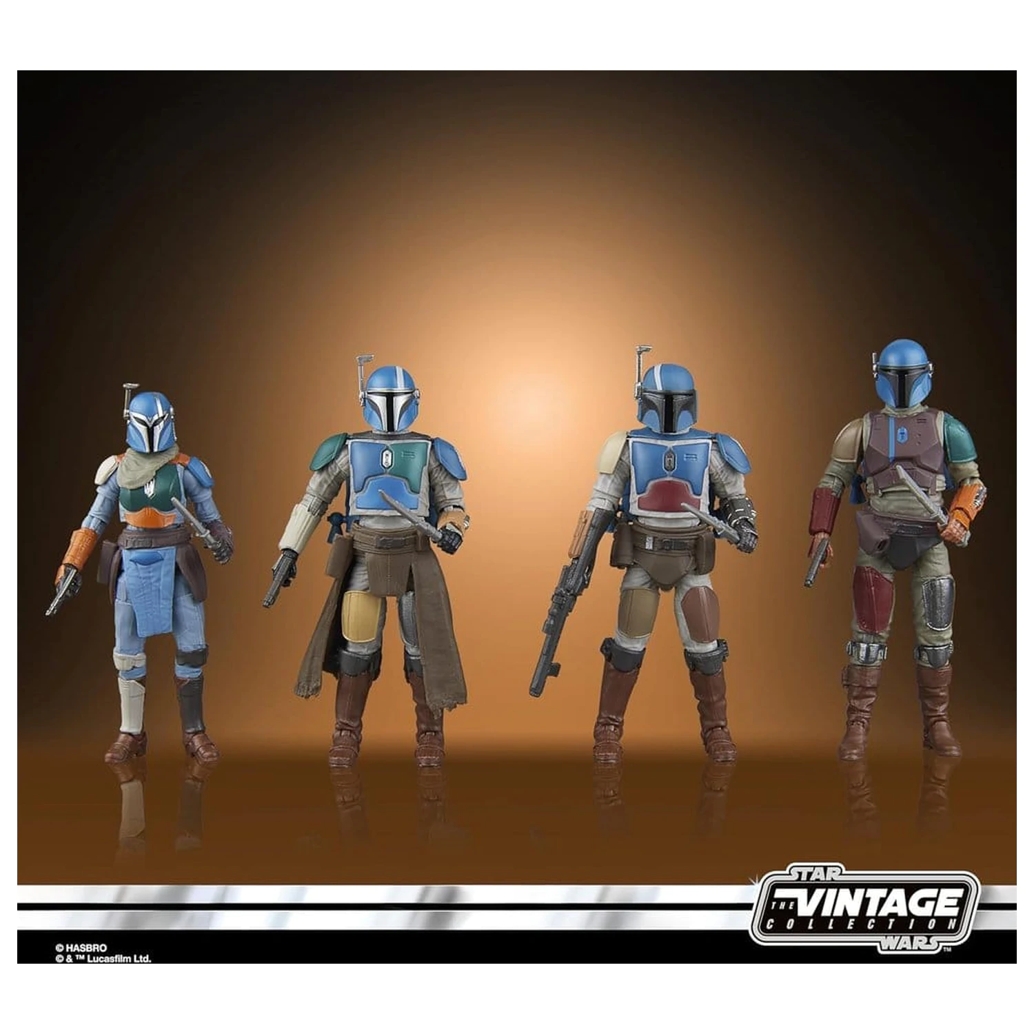 Star Wars The Mandalorian Vintage Collection zestaw 4 figurek akcji Mandalorian Shriek-Hawk 10 cm zdjęcie produktu