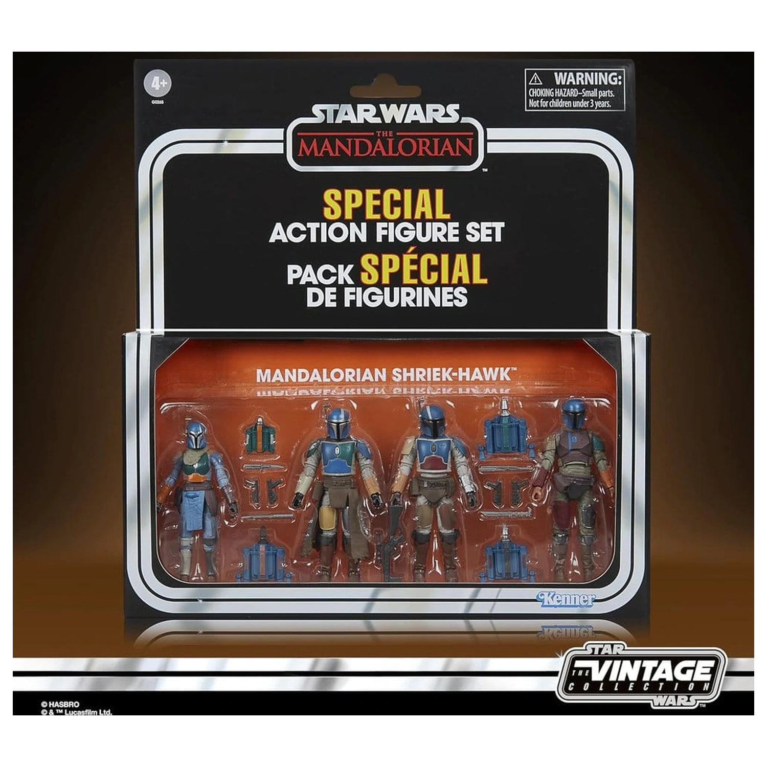 Star Wars The Mandalorian Vintage Collection zestaw 4 figurek akcji Mandalorian Shriek-Hawk 10 cm zdjęcie produktu