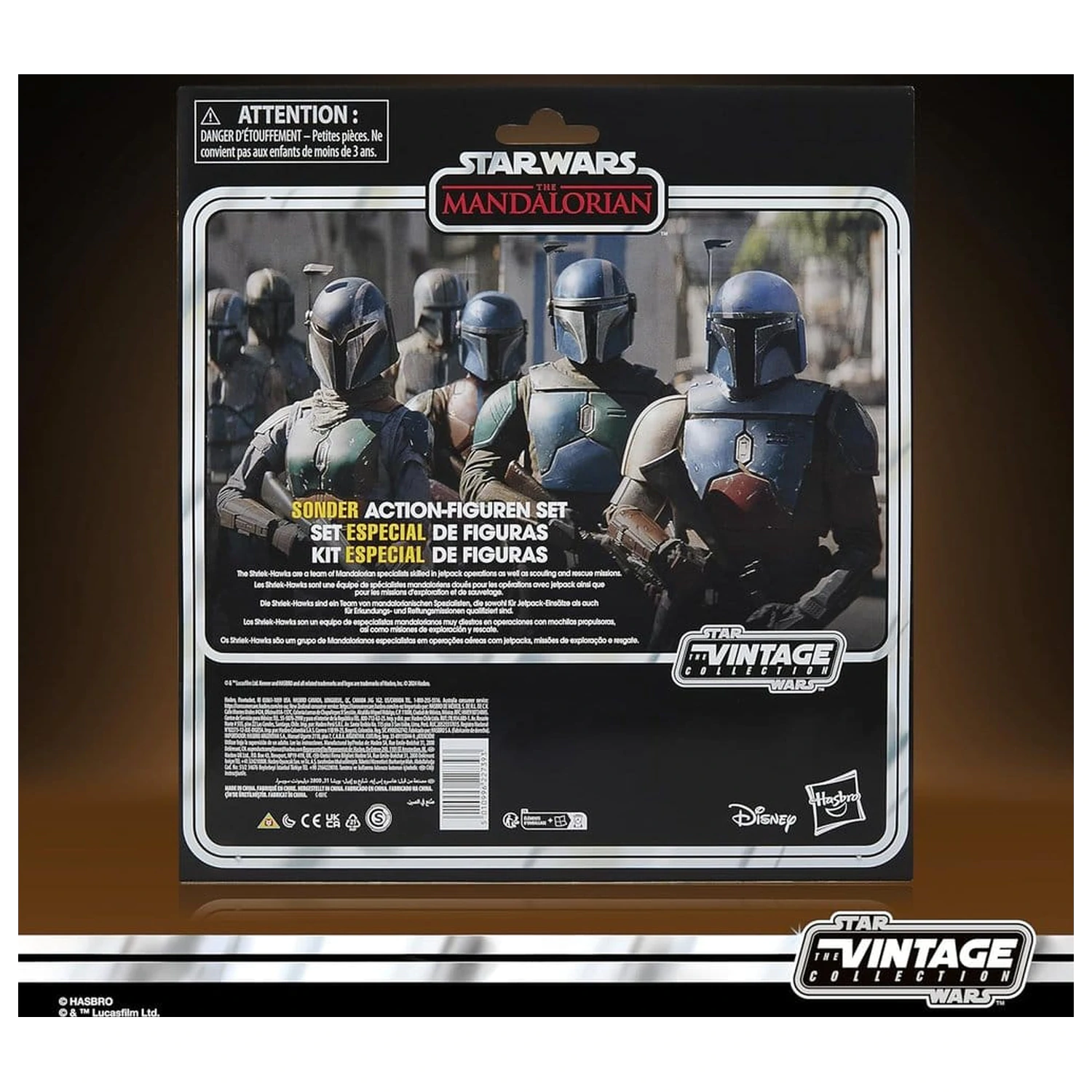 Star Wars The Mandalorian Vintage Collection zestaw 4 figurek akcji Mandalorian Shriek-Hawk 10 cm zdjęcie produktu