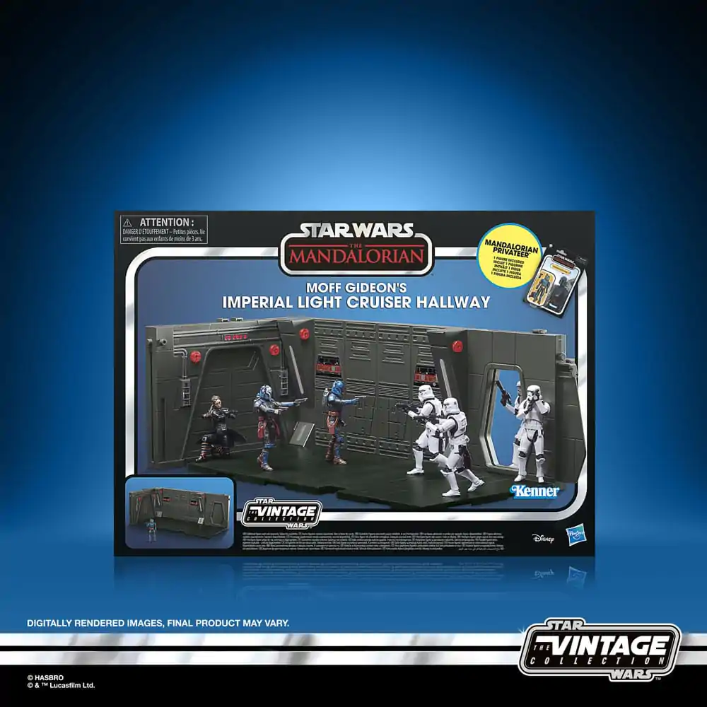 Star Wars: The Mandalorian Vintage Collection Korytarz Tantive IV z figurką Mandalorian Privateer 10 cm zdjęcie produktu