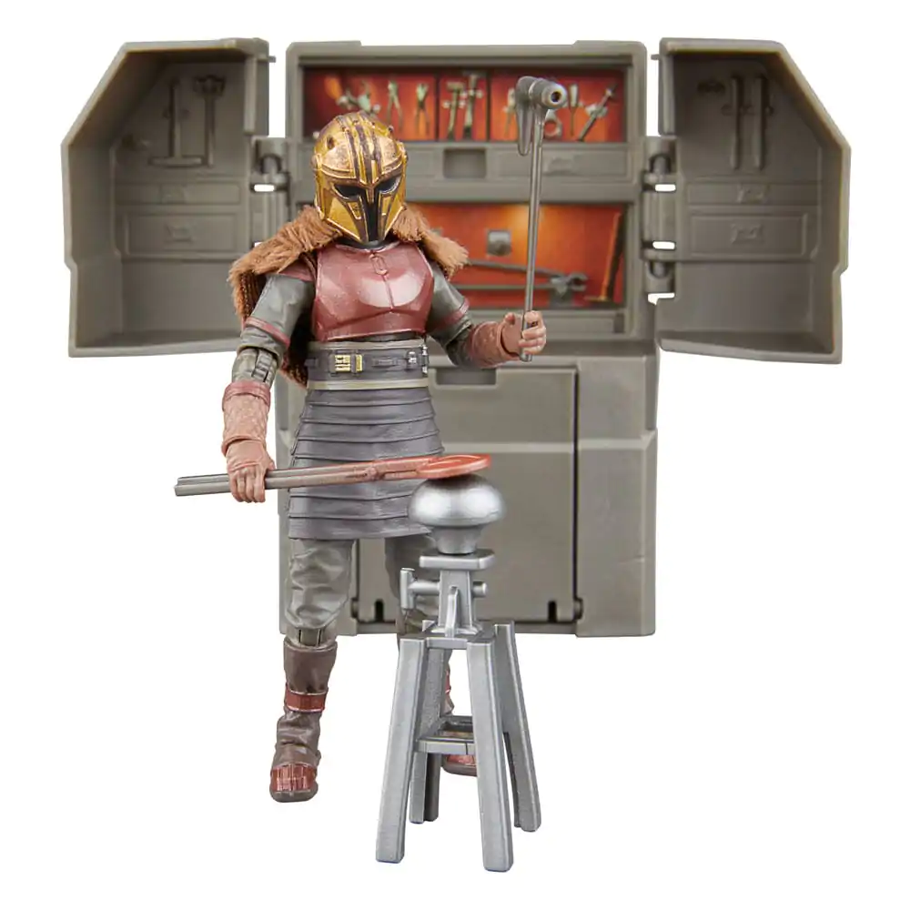 Star Wars The Mandalorian Vintage Collection Kuźnia Zbrojmistrzyni z Zbrojmistrzynią (Lakeside Covert World) zdjęcie produktu