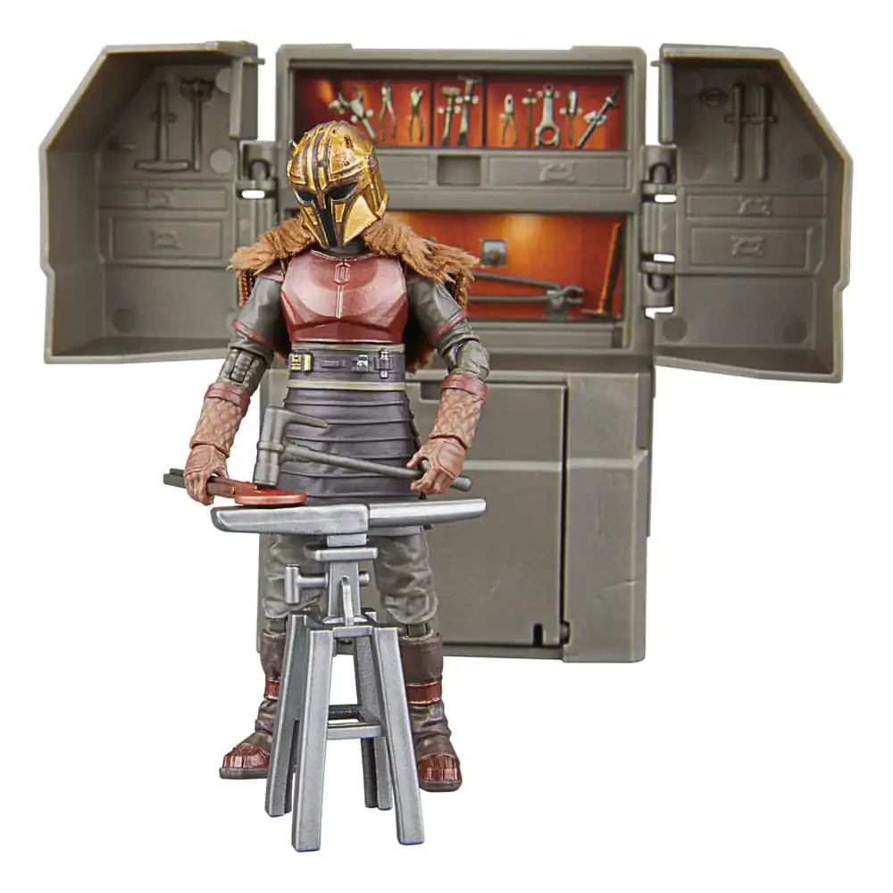 Star Wars The Mandalorian Vintage Collection Kuźnia Zbrojmistrzyni z Zbrojmistrzynią (Lakeside Covert World) zdjęcie produktu