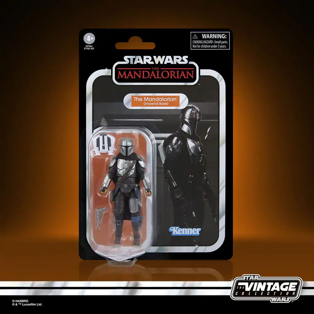 Star Wars: The Mandalorian Vintage Collection Figurka Akcji The Mandalorian (Imperial Base) 10 cm zdjęcie produktu