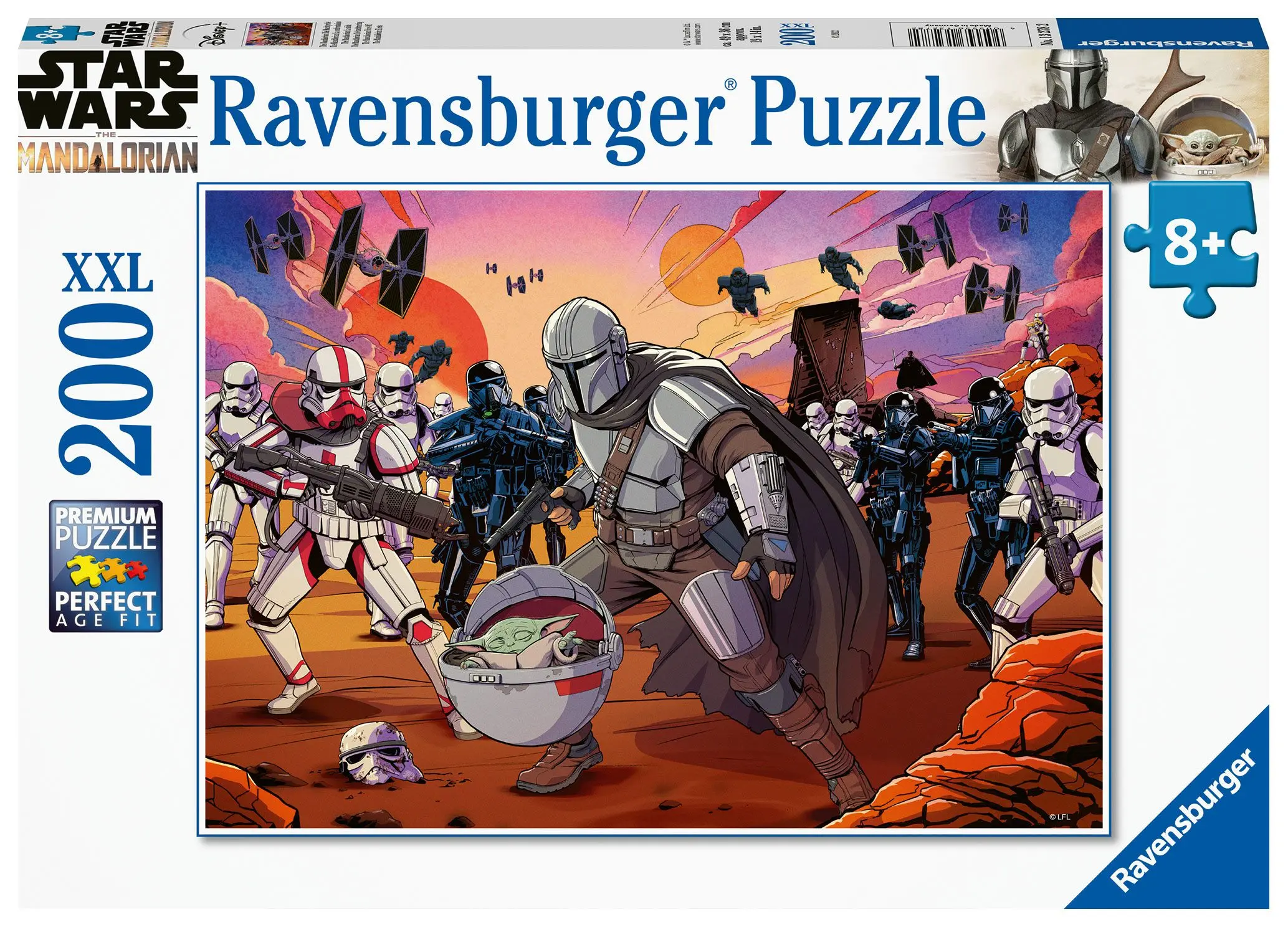 Star Wars Układanka Jigsaw Puzzle The Manddalorian: Face-Off (200 elementów) zdjęcie produktu