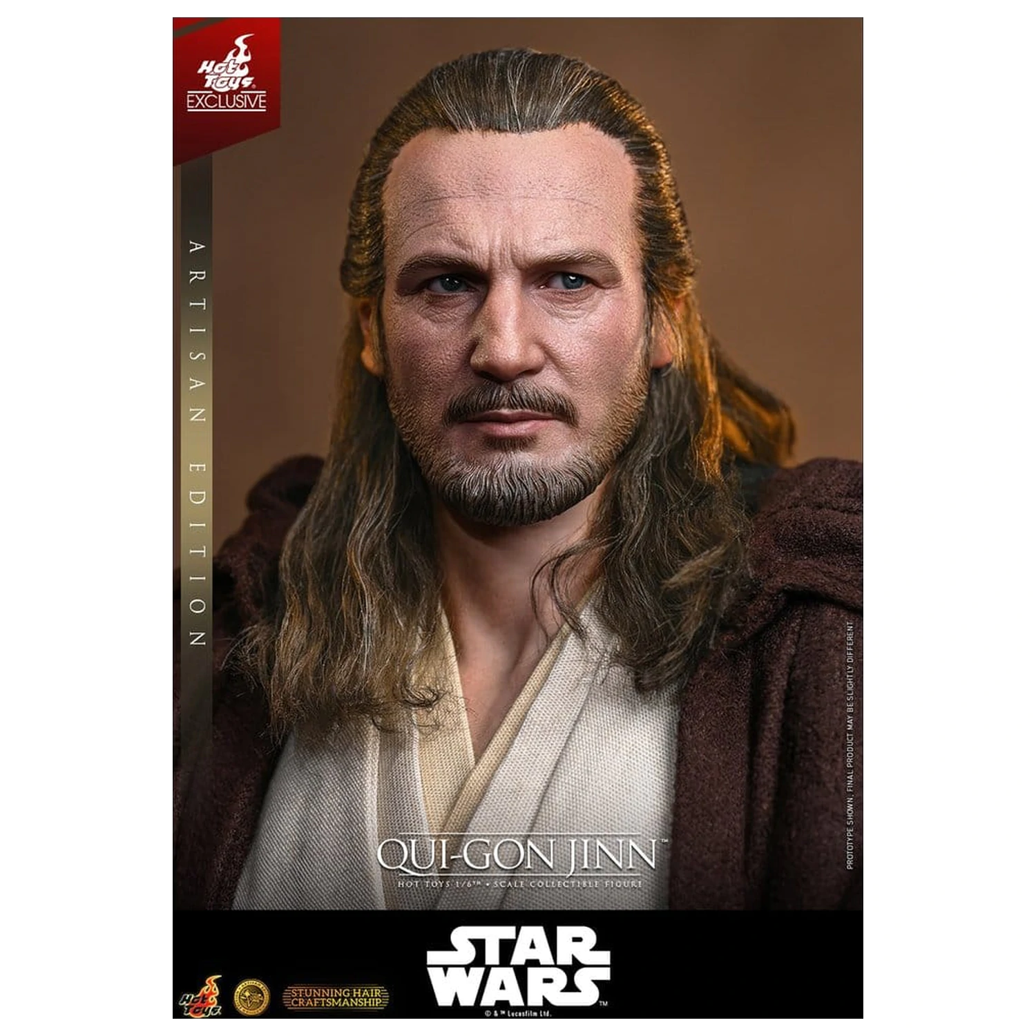 Star Wars: The Phantom Menace Movie Masterpiece Figurka Akcji 1/6 Qui-Gon Jinn (Artisan Edition) Hot Toys Exclusive 32 cm zdjęcie produktu
