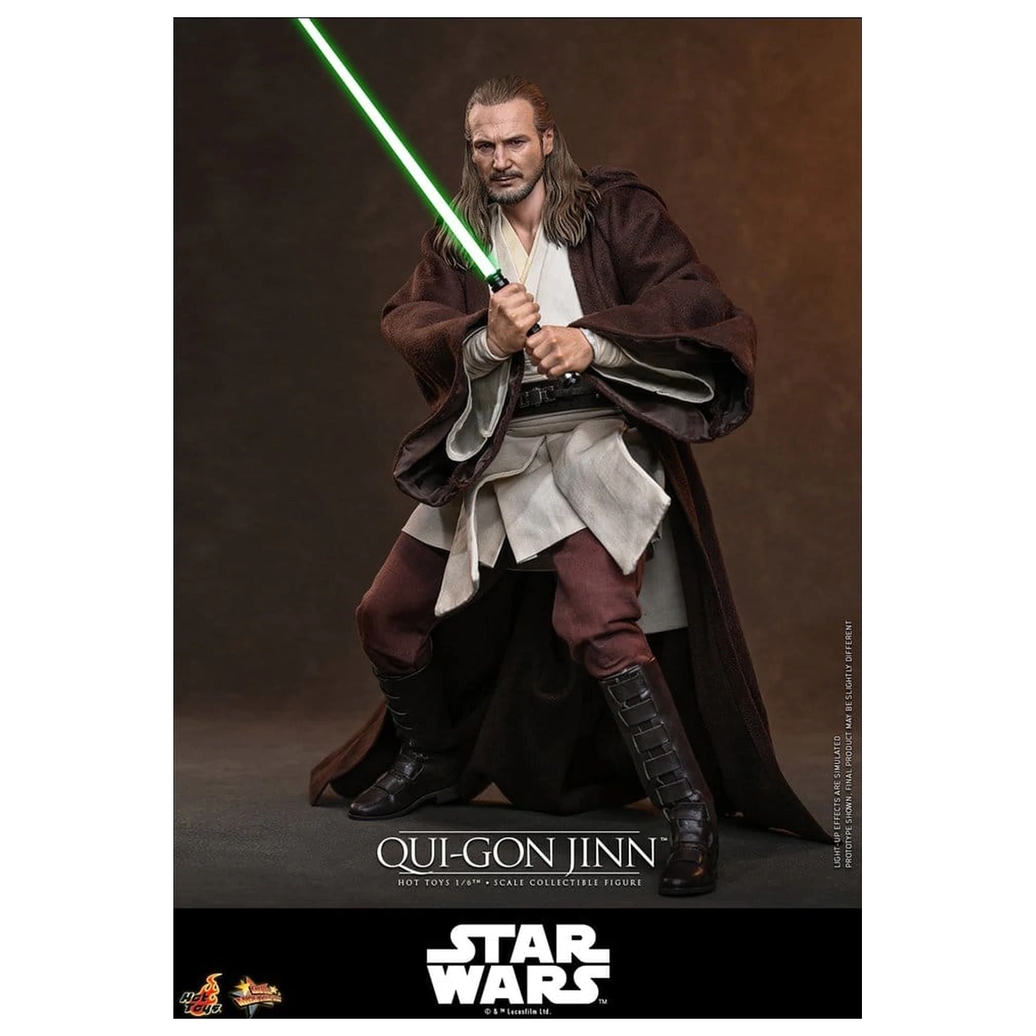 Star Wars: The Phantom Menace Movie Masterpiece Figurka Akcji 1/6 Qui-Gon Jinn (Artisan Edition) Hot Toys Exclusive 32 cm zdjęcie produktu