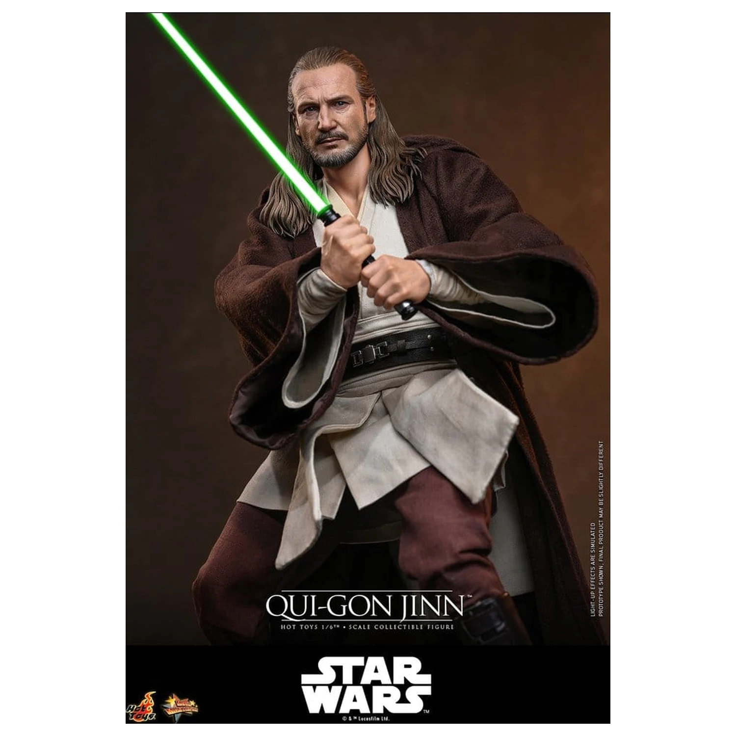 Star Wars: The Phantom Menace Movie Masterpiece Figurka Akcji 1/6 Qui-Gon Jinn (Artisan Edition) Hot Toys Exclusive 32 cm zdjęcie produktu