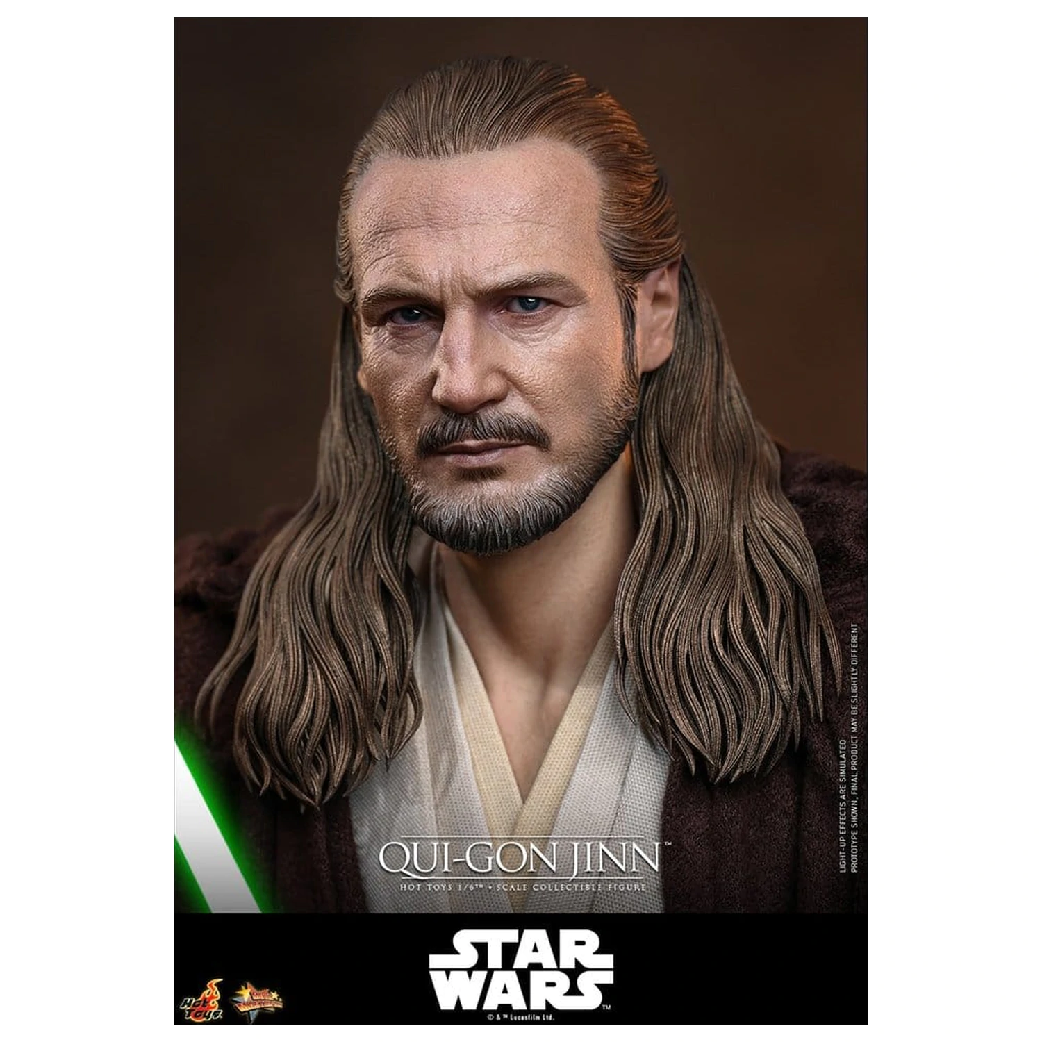 Star Wars: The Phantom Menace Movie Masterpiece Figurka Akcji 1/6 Qui-Gon Jinn (Artisan Edition) Hot Toys Exclusive 32 cm zdjęcie produktu