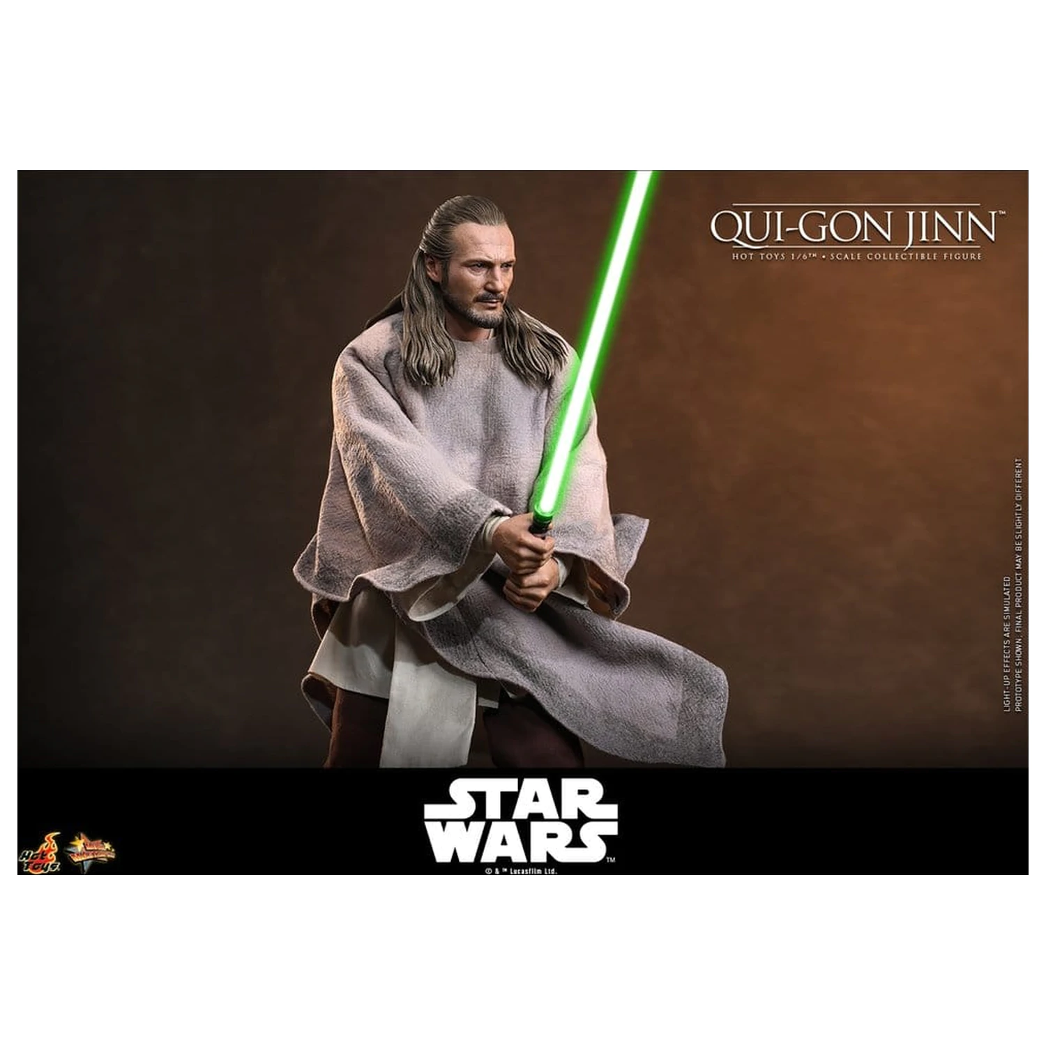 Star Wars: The Phantom Menace Movie Masterpiece Figurka Akcji 1/6 Qui-Gon Jinn (Artisan Edition) Hot Toys Exclusive 32 cm zdjęcie produktu