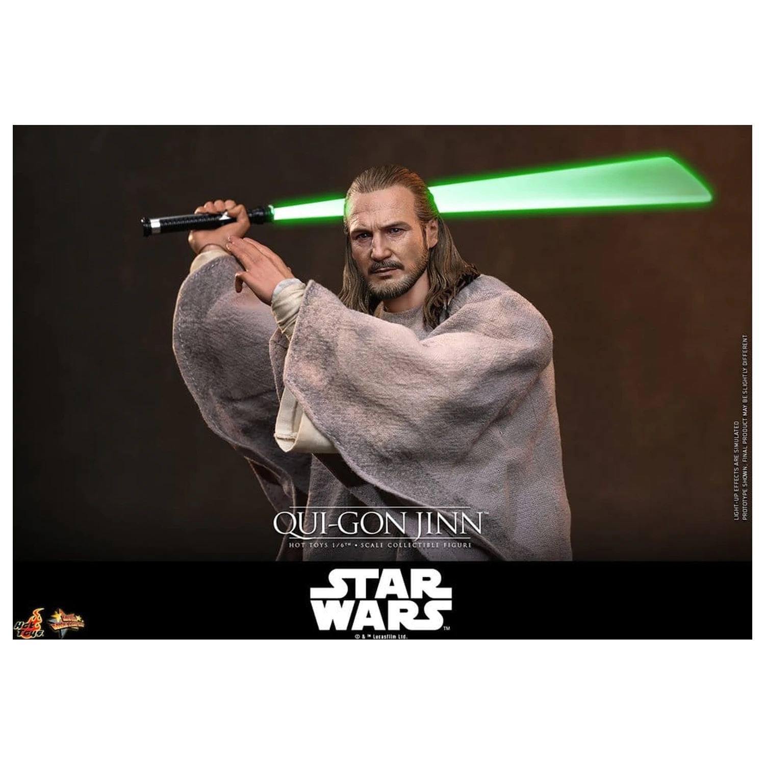 Star Wars: The Phantom Menace Movie Masterpiece Figurka Akcji 1/6 Qui-Gon Jinn (Artisan Edition) Hot Toys Exclusive 32 cm zdjęcie produktu