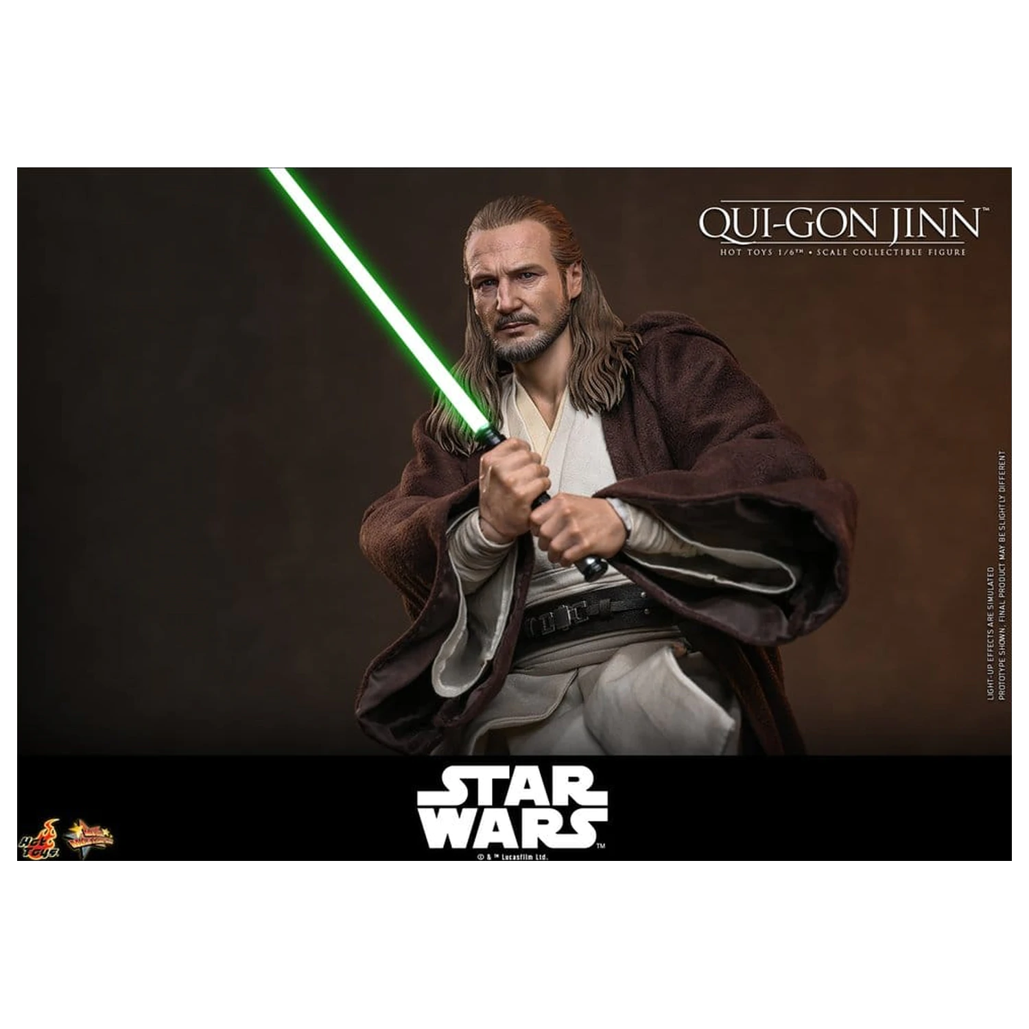 Star Wars: The Phantom Menace Movie Masterpiece Figurka Akcji 1/6 Qui-Gon Jinn (Artisan Edition) Hot Toys Exclusive 32 cm zdjęcie produktu