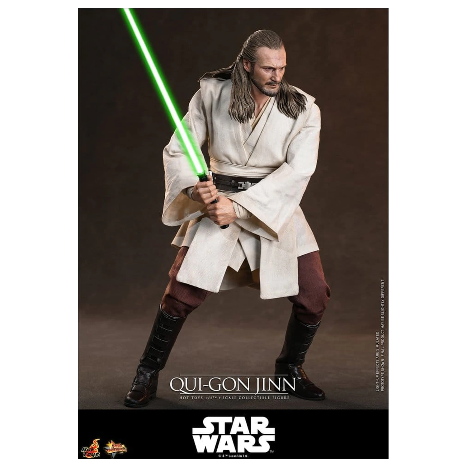 Star Wars: The Phantom Menace Movie Masterpiece Figurka Akcji 1/6 Qui-Gon Jinn (Artisan Edition) Hot Toys Exclusive 32 cm zdjęcie produktu