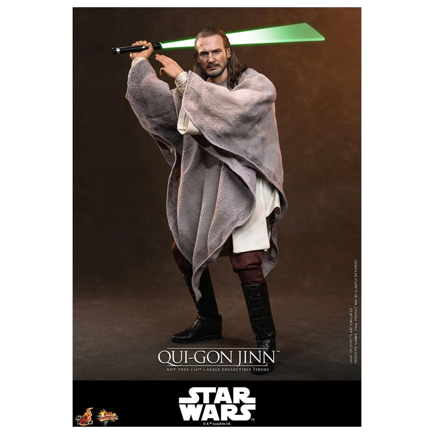 Star Wars: The Phantom Menace Movie Masterpiece Figurka Akcji 1/6 Qui-Gon Jinn (Artisan Edition) Hot Toys Exclusive 32 cm zdjęcie produktu