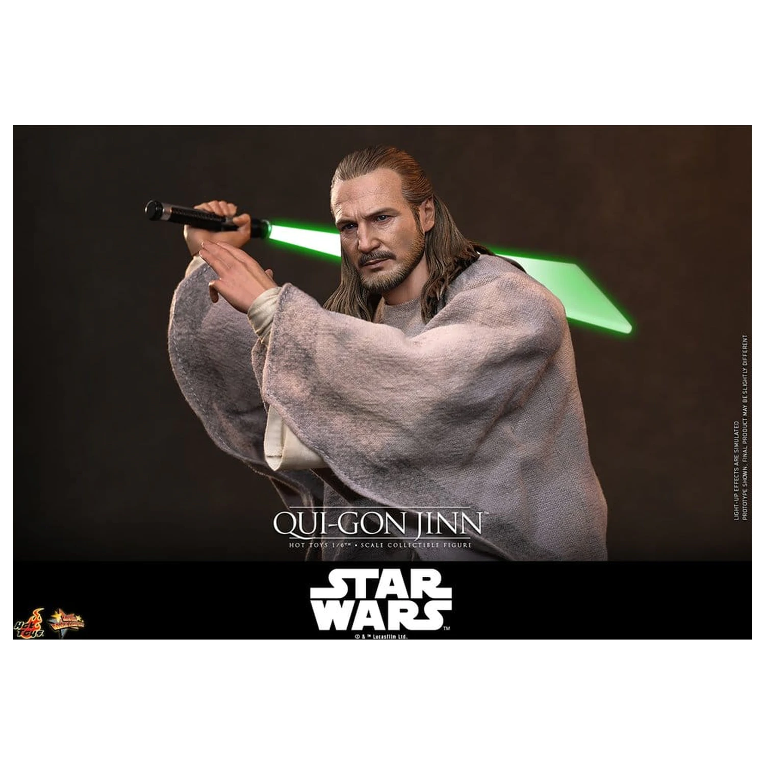 Star Wars: The Phantom Menace Movie Masterpiece Figurka Akcji 1/6 Qui-Gon Jinn (Artisan Edition) Hot Toys Exclusive 32 cm zdjęcie produktu