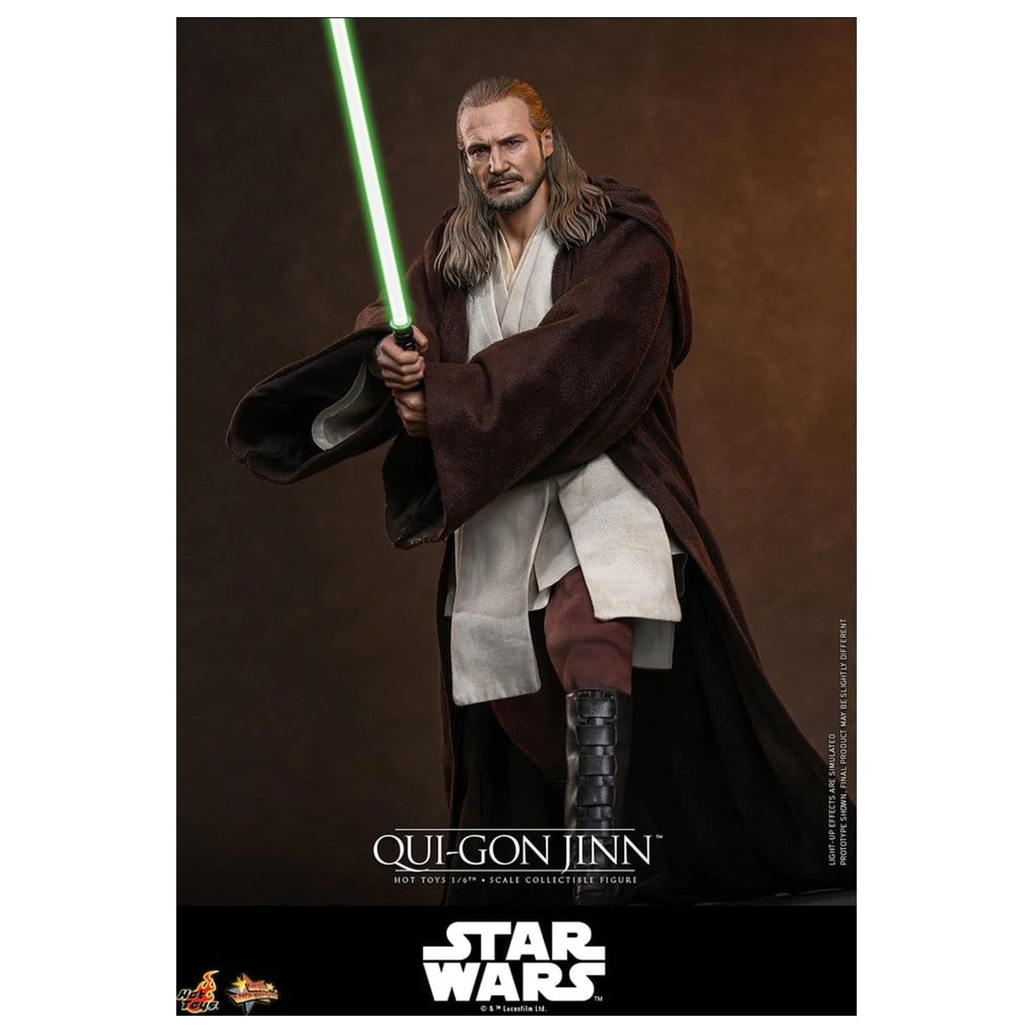 Star Wars: The Phantom Menace Movie Masterpiece Figurka Akcji 1/6 Qui-Gon Jinn (Artisan Edition) Hot Toys Exclusive 32 cm zdjęcie produktu