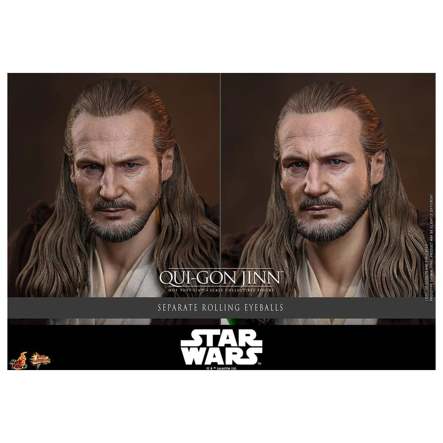 Star Wars: The Phantom Menace Movie Masterpiece Figurka Akcji 1/6 Qui-Gon Jinn (Artisan Edition) Hot Toys Exclusive 32 cm zdjęcie produktu