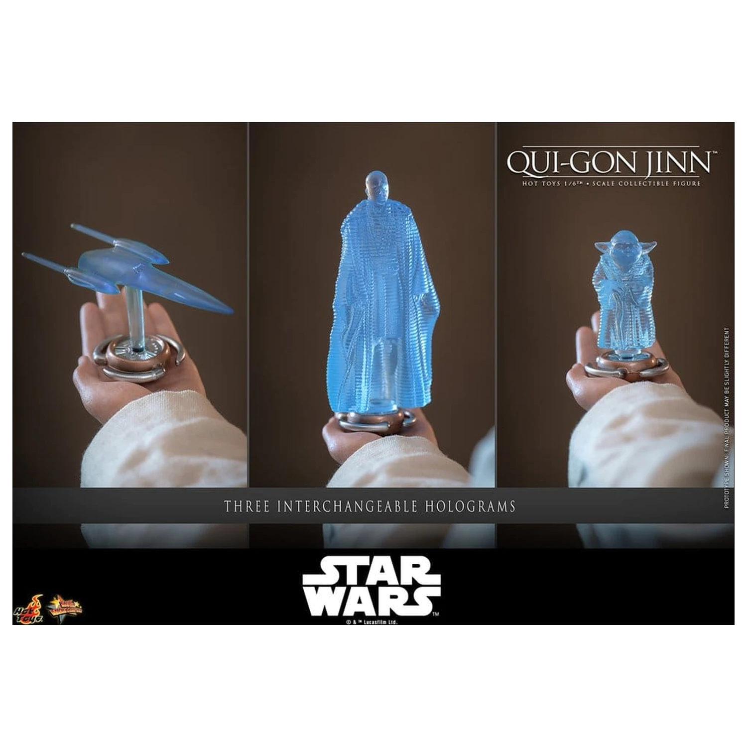 Star Wars: The Phantom Menace Movie Masterpiece Figurka Akcji 1/6 Qui-Gon Jinn (Artisan Edition) Hot Toys Exclusive 32 cm zdjęcie produktu