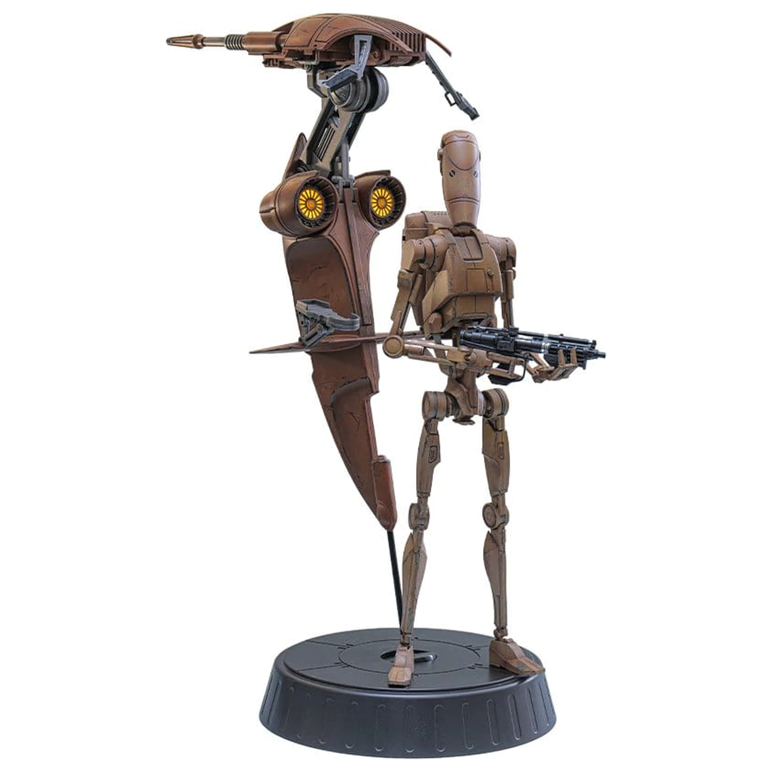Star Wars: The Phantom Menace Movie Masterpiece zestaw figurek akcji 1/6 Battle Droid & STAP 32 cm zdjęcie produktu