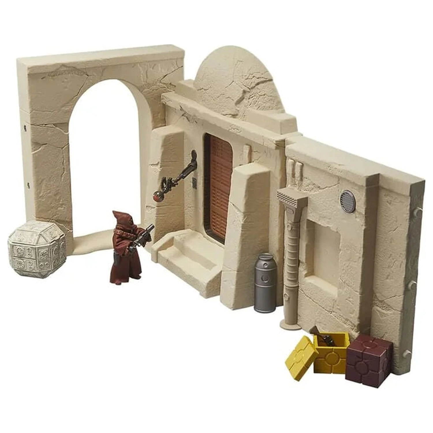 Star Wars Episode IV Vintage Collection zestaw do zabawy ulice Mos Eisley z figurką akcji Jawa zdjęcie produktu