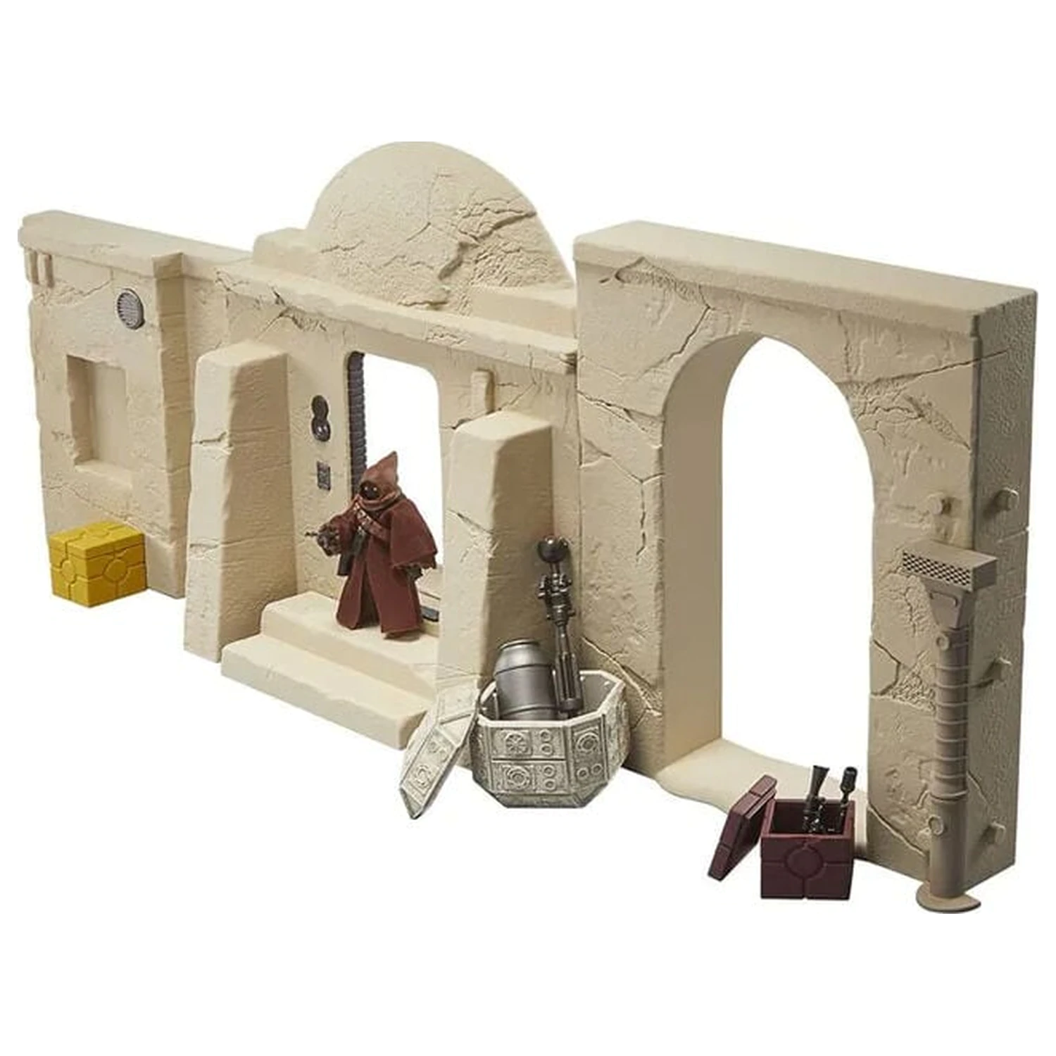 Star Wars Episode IV Vintage Collection zestaw do zabawy ulice Mos Eisley z figurką akcji Jawa zdjęcie produktu