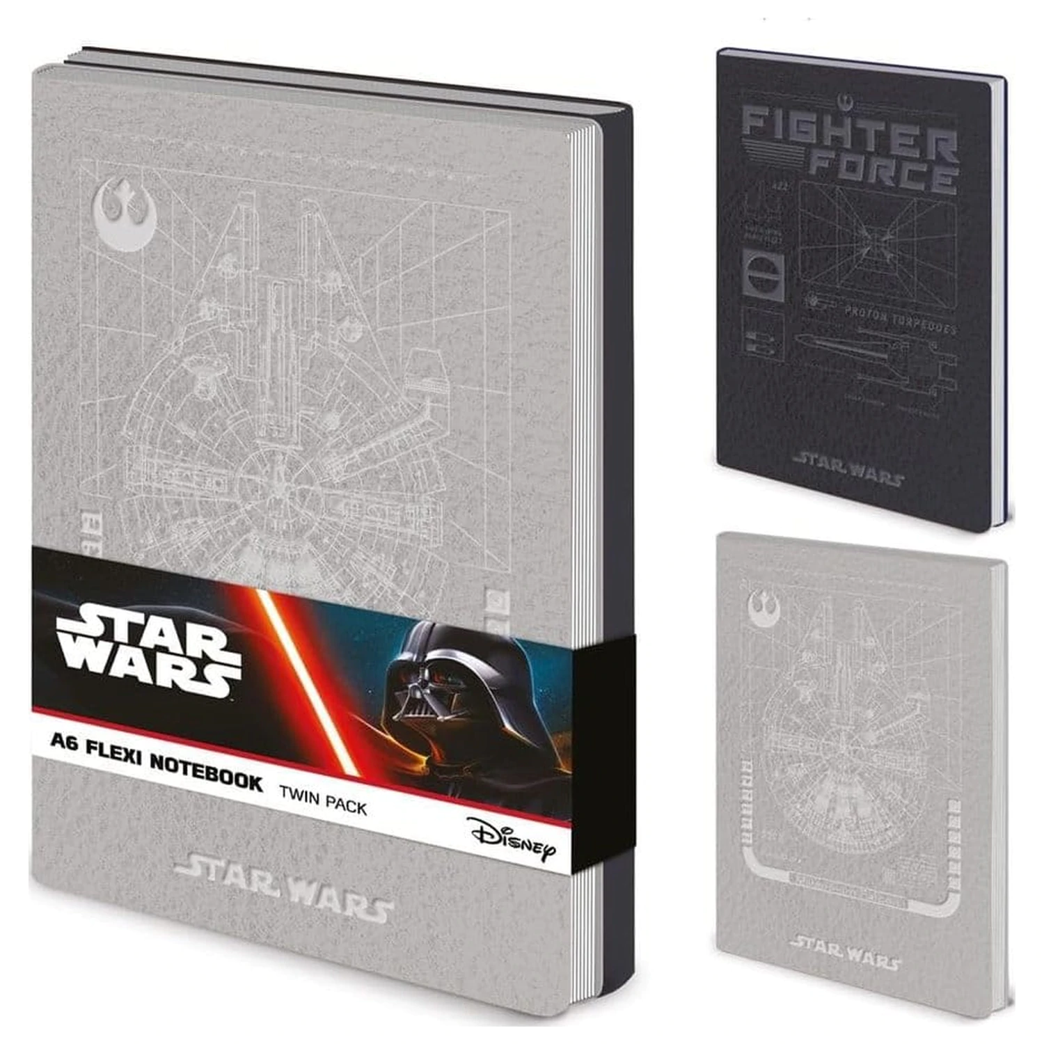 Star Wars A6 Flexi Zeszyt Pakiet podwójny (Rebel) zdjęcie produktu