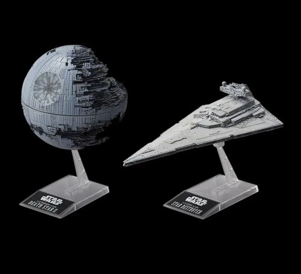 Star Wars Model Kit Gwiazda Śmierci II & Imperialny Niszczyciel Gwiezdny zdjęcie produktu