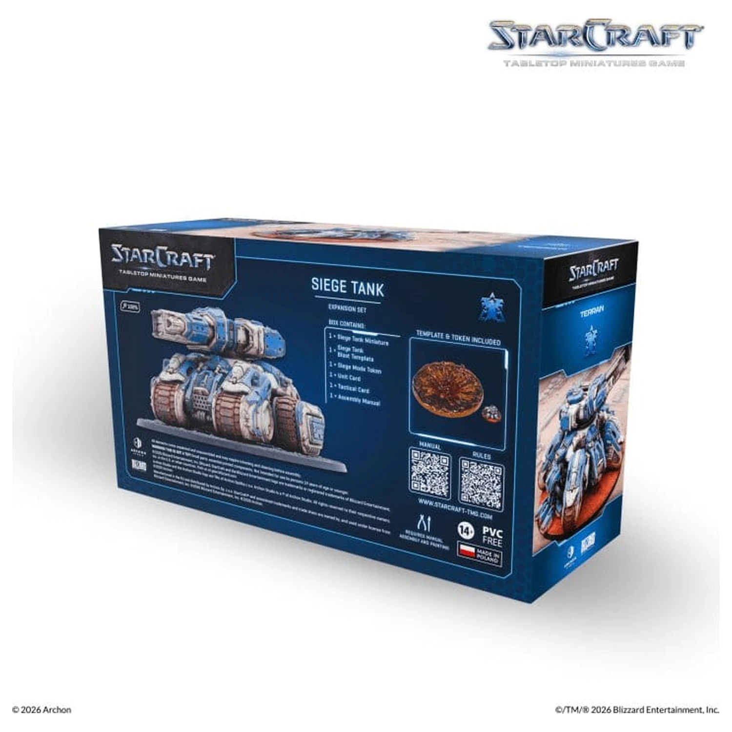StarCraft TMG Zestaw Rozszerzający Terran: Siege Tank zdjęcie produktu
