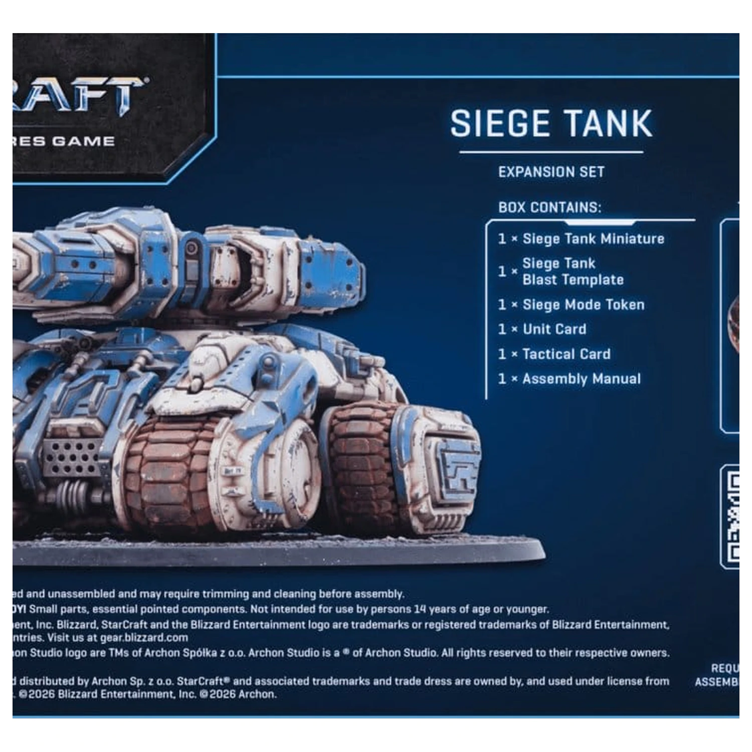 StarCraft TMG Zestaw Rozszerzający Terran: Siege Tank zdjęcie produktu