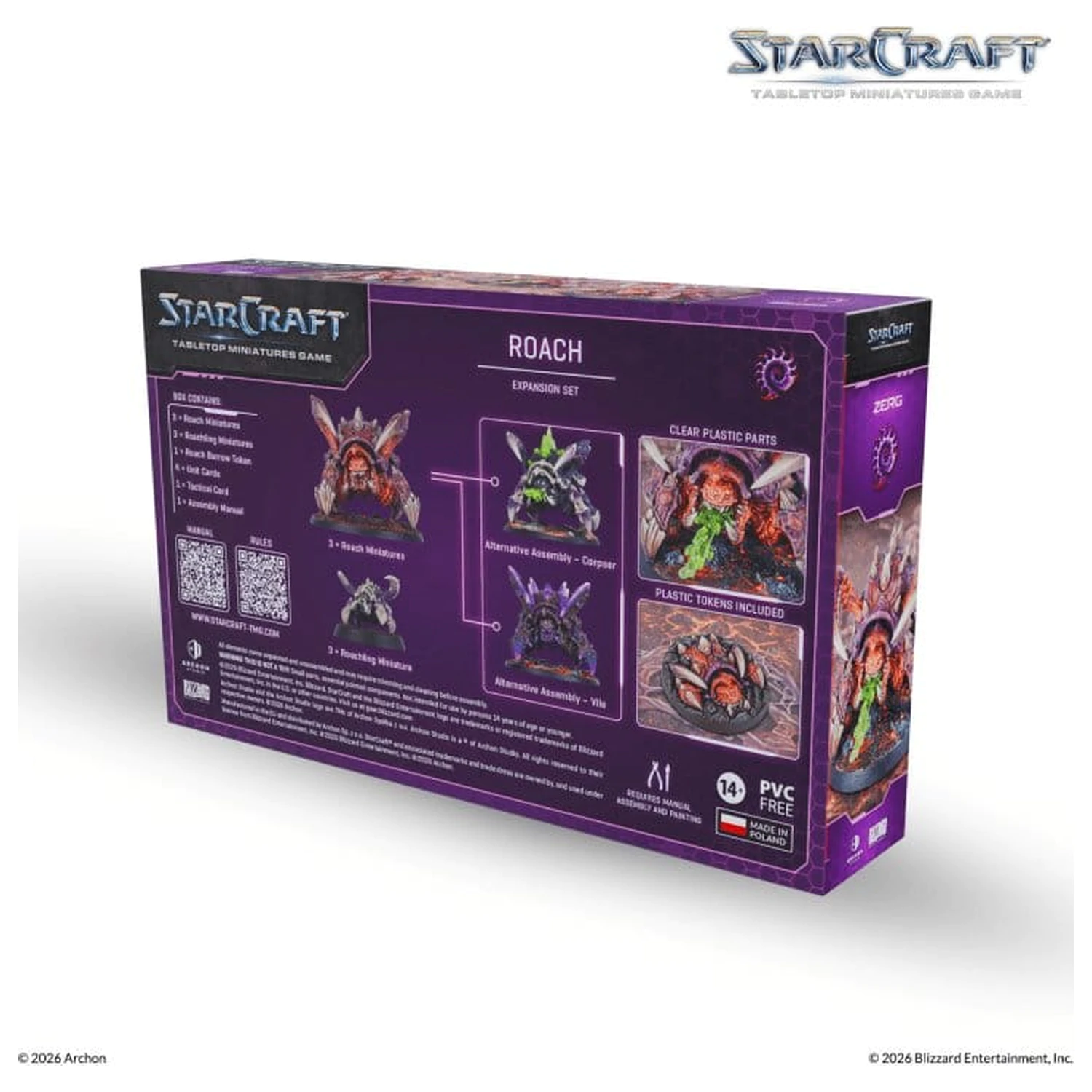 StarCraft TMG Zestaw Rozszerzeniowy Zerg: Roach zdjęcie produktu