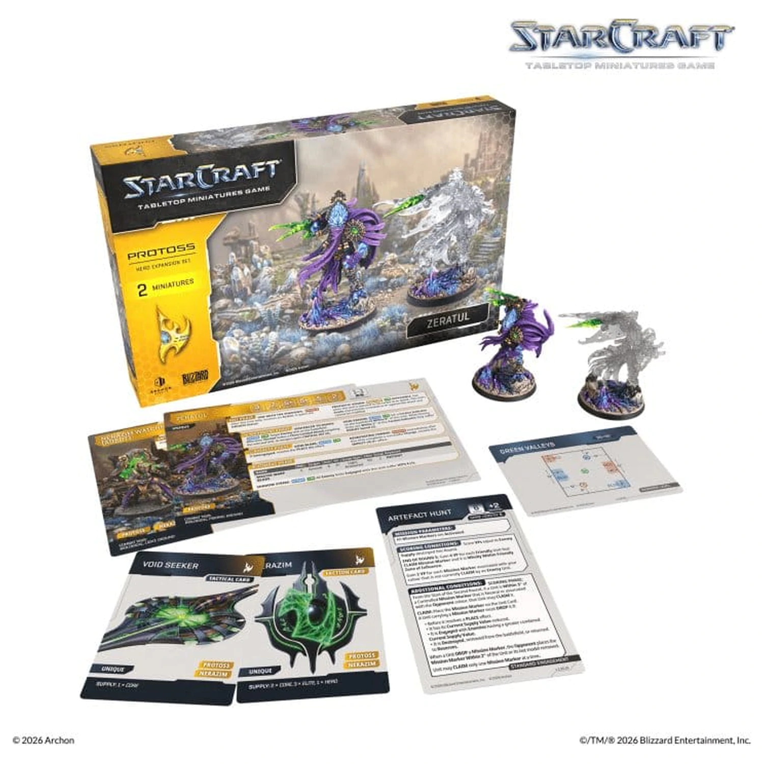 StarCraft TMG Zestaw Bohatera Rozszerzenia Protoss: Zeratul zdjęcie produktu