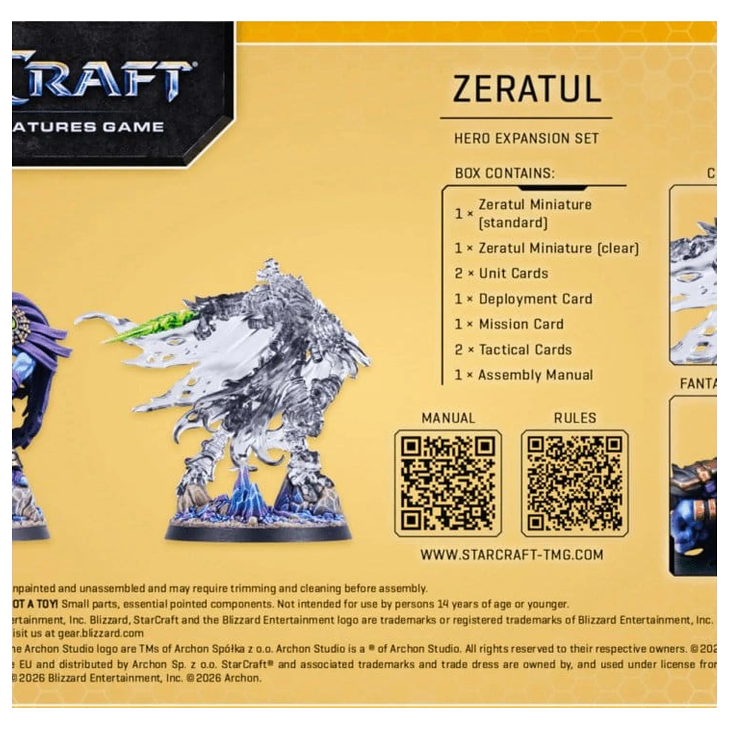 StarCraft TMG Zestaw Bohatera Rozszerzenia Protoss: Zeratul zdjęcie produktu