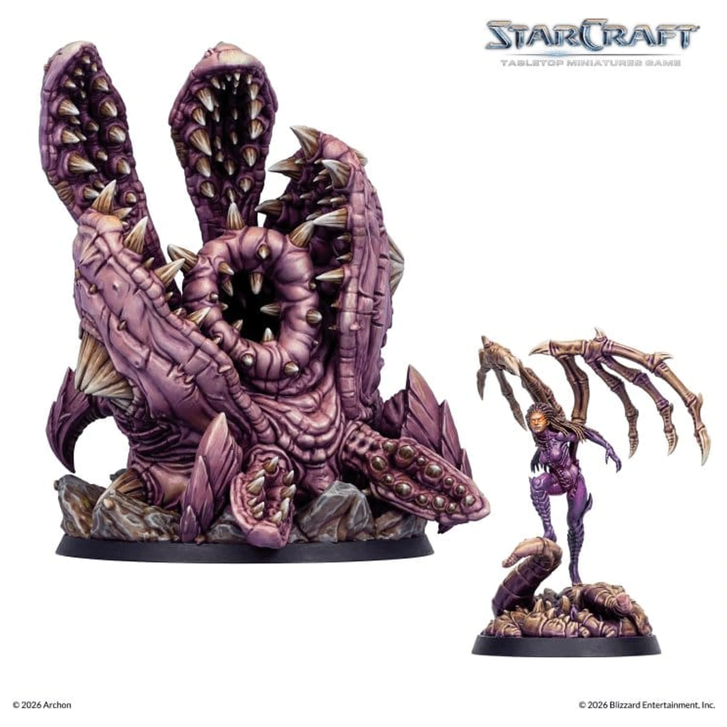 StarCraft TMG Zestaw Rozszerzający Bohater Zerg: Kerrigan i Omega Worm zdjęcie produktu