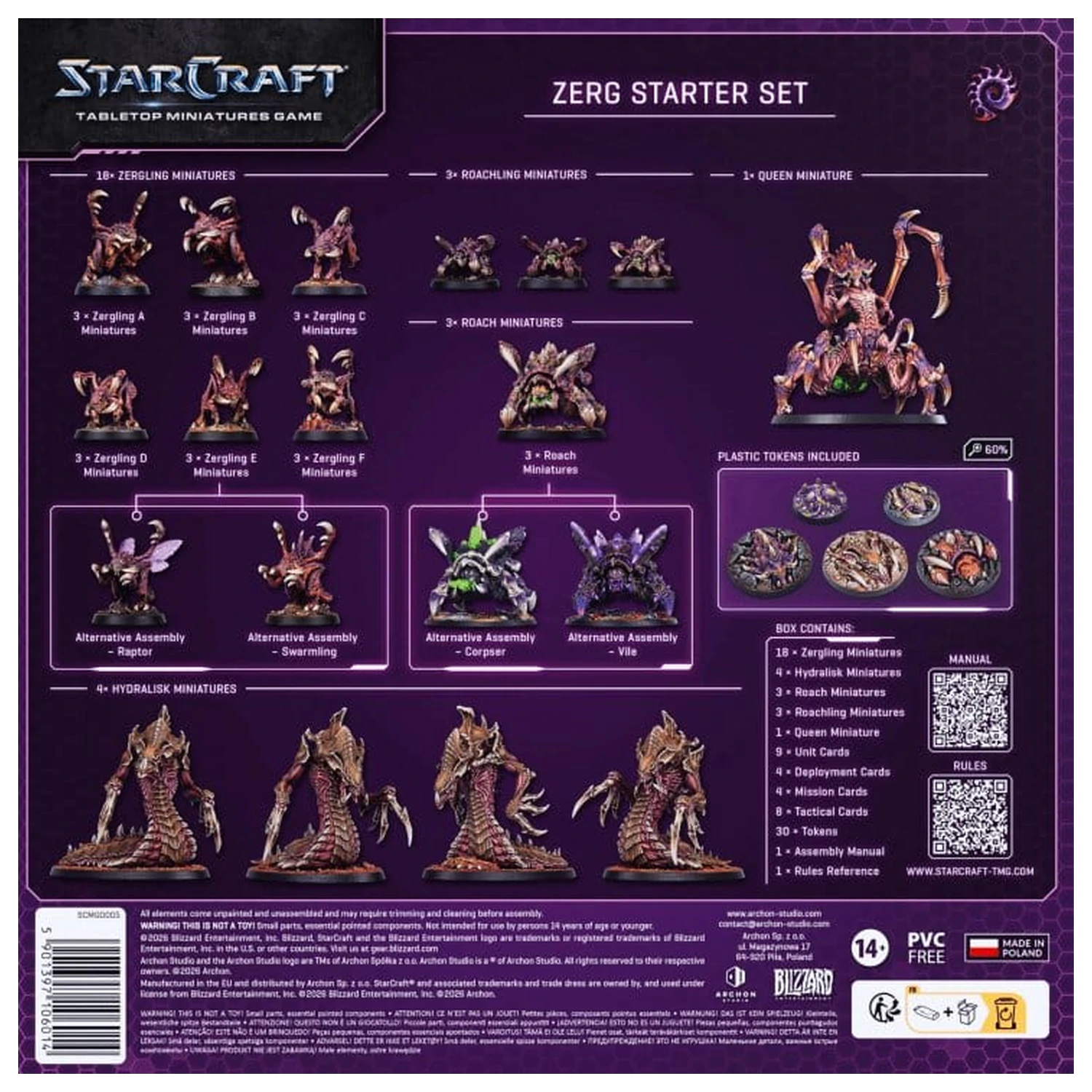 StarCraft TMG Zestaw Startowy Zerg zdjęcie produktu