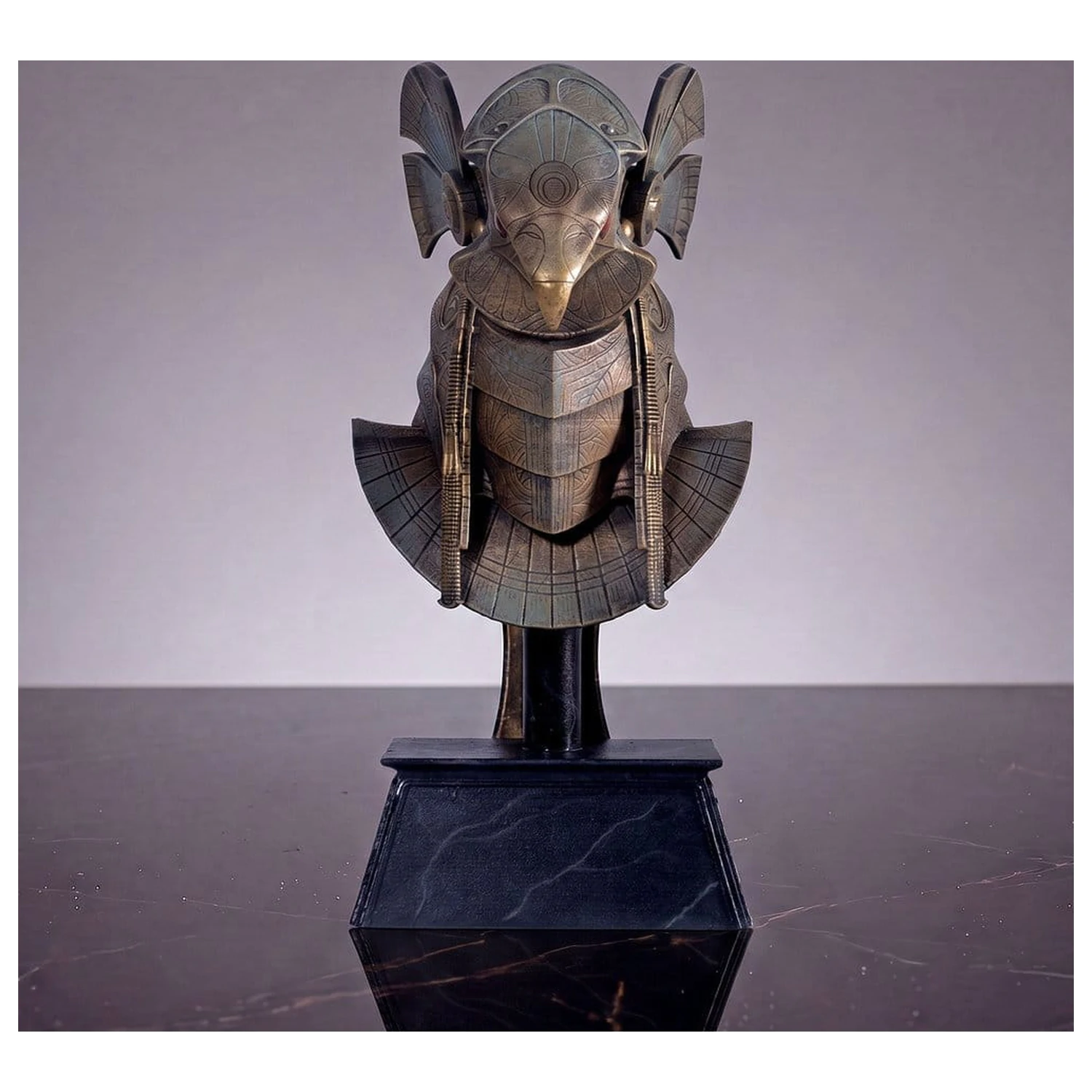 Stargate Replikacja Pulpitowa Kask Replika Hełmu Strażnika Horusa 15 cm zdjęcie produktu