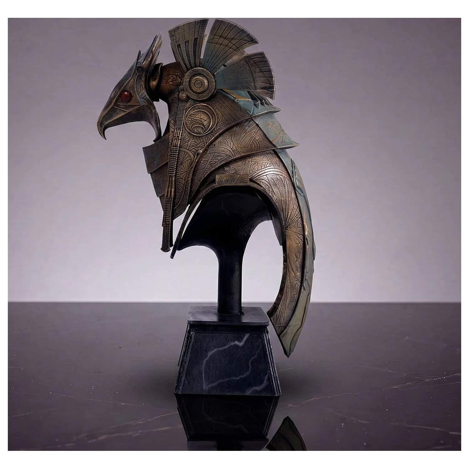 Stargate Replikacja Pulpitowa Kask Replika Hełmu Strażnika Horusa 15 cm zdjęcie produktu