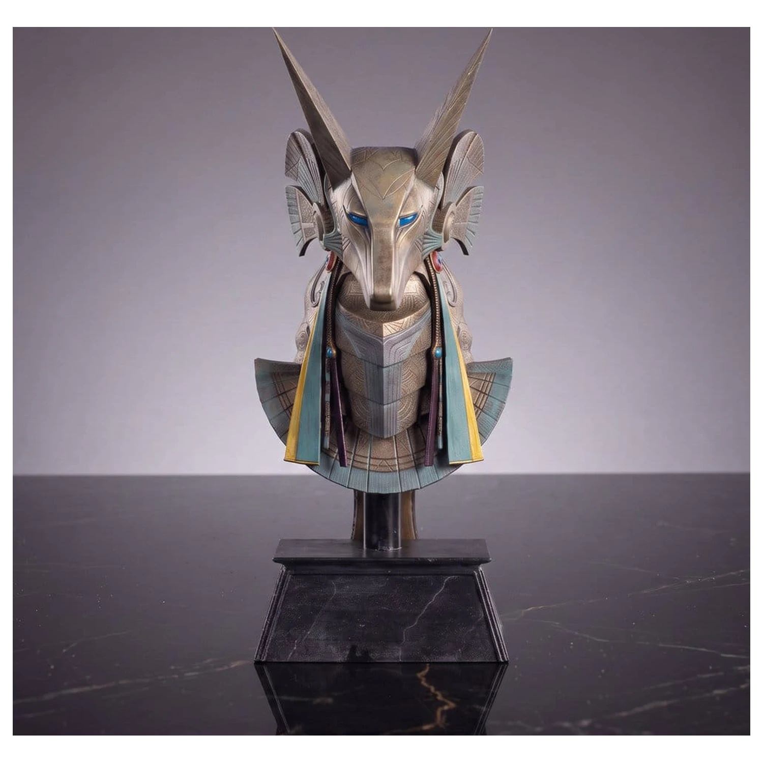 Stargate Desktop Replika Hełmu Replica Jackal Guard Helmet Anubis 15 cm zdjęcie produktu