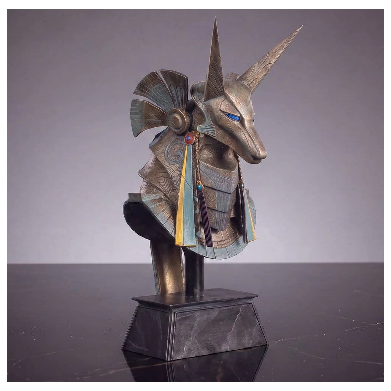 Stargate Desktop Replika Hełmu Replica Jackal Guard Helmet Anubis 15 cm zdjęcie produktu