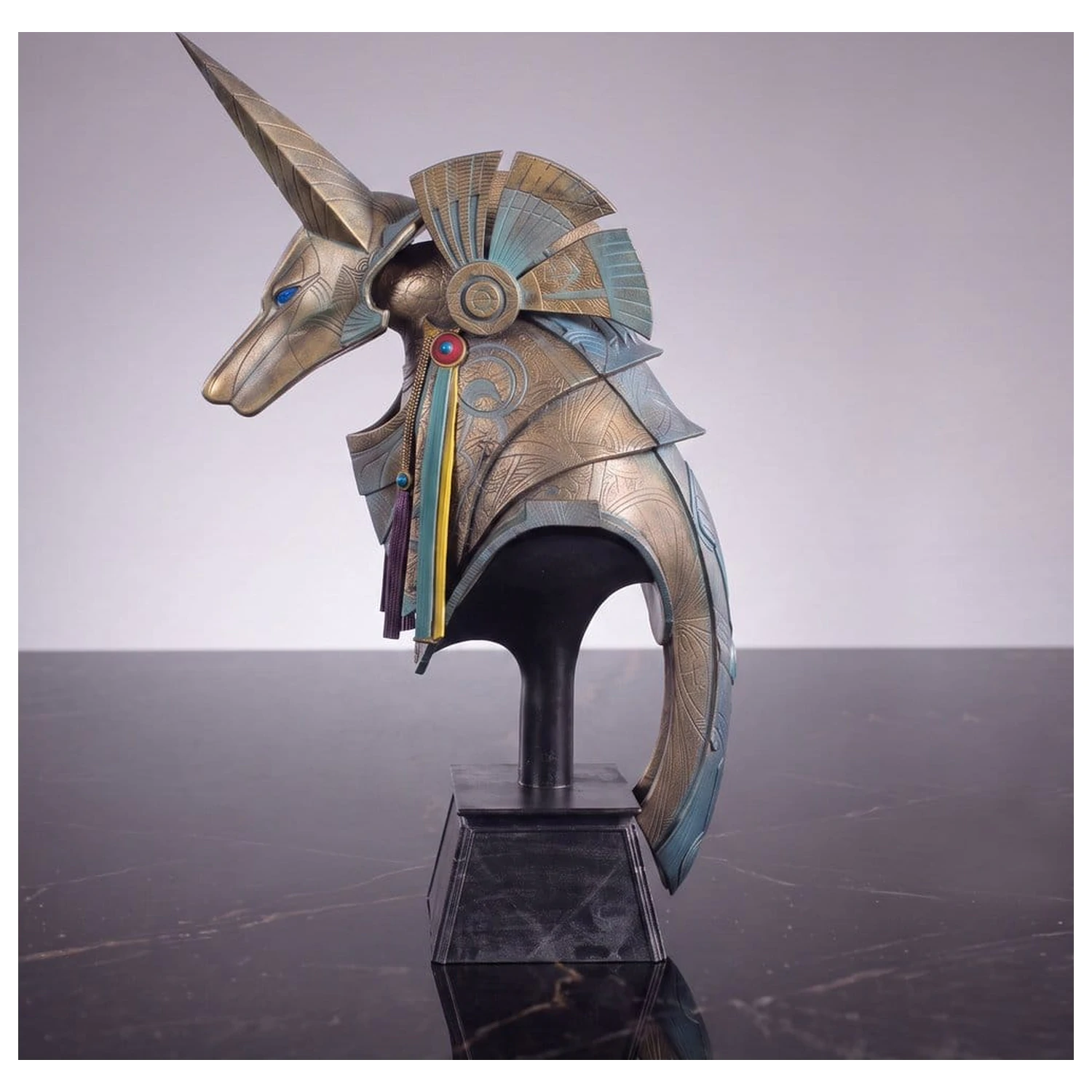 Stargate Desktop Replika Hełmu Replica Jackal Guard Helmet Anubis 15 cm zdjęcie produktu