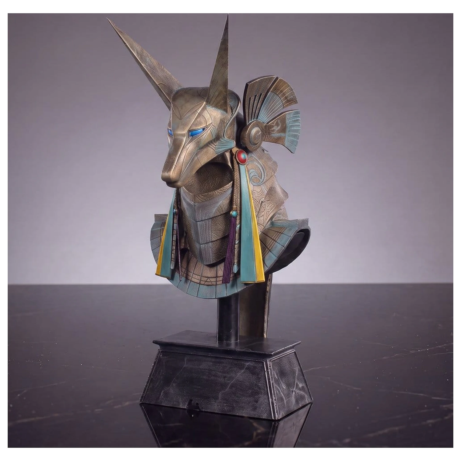 Stargate Desktop Replika Hełmu Replica Jackal Guard Helmet Anubis 15 cm zdjęcie produktu