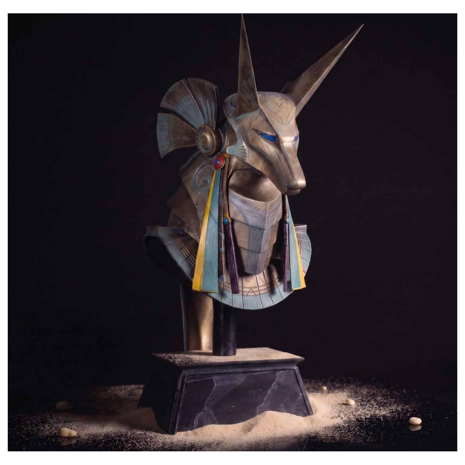 Stargate Desktop Replika Hełmu Replica Jackal Guard Helmet Anubis 15 cm zdjęcie produktu