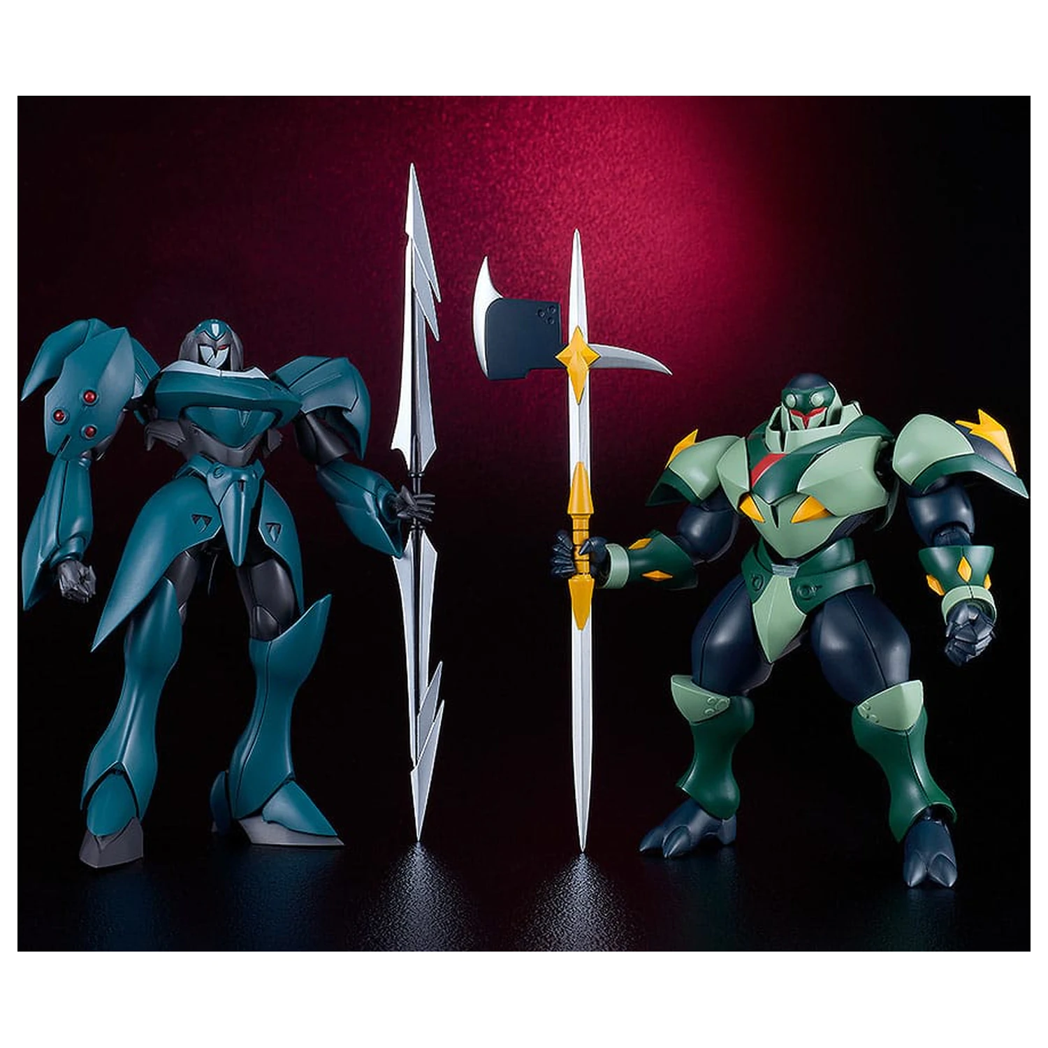 Zestaw Plastikowych Modeli Starknight Tekkaman Blade Moderoid 2-pak Tekkaman Dagger i Tekkaman Axe zdjęcie produktu
