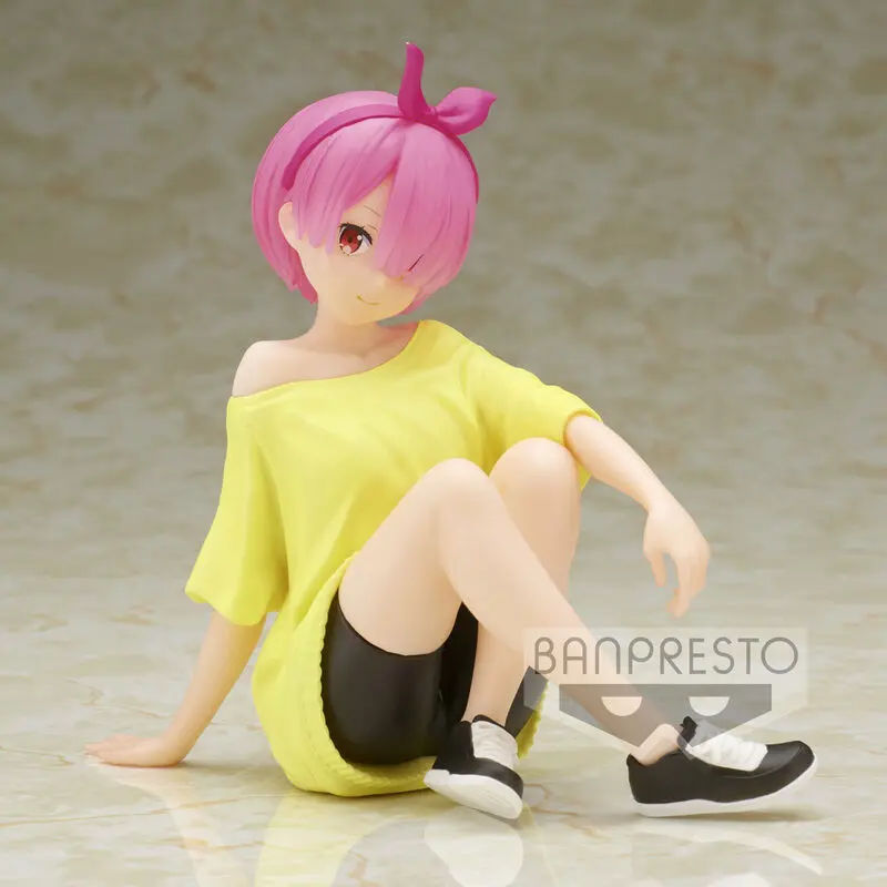 Starting Life in Another World Re:Zero Relax Time Ram Figura w stylu treningowym 14 cm zdjęcie produktu