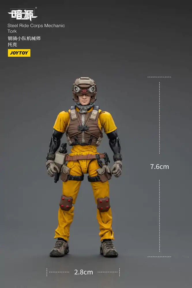 Steel Ride Corps Dark Source Figurka Akcji Mechanik Tork 7 cm zdjęcie produktu