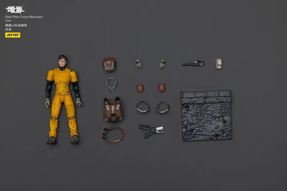 Steel Ride Corps Dark Source Figurka Akcji Mechanik Tork 7 cm zdjęcie produktu