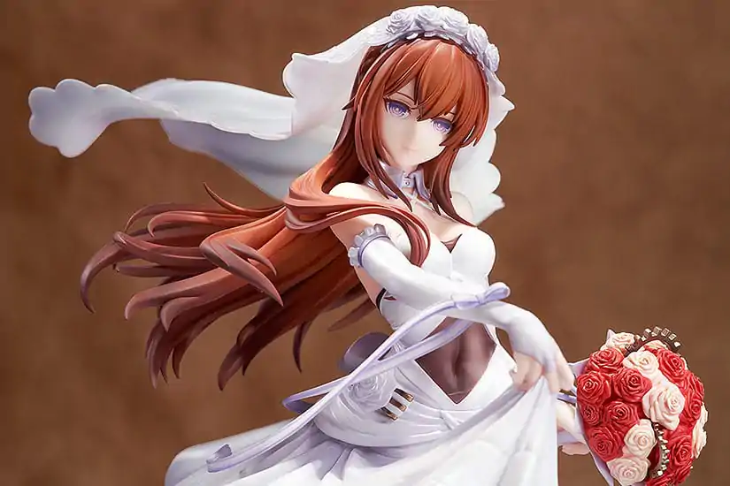 Steins Gate Figurka PVC 1/7 Kurisu Makise: Wedding Dress Ver. 26 cm zdjęcie produktu